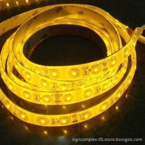 Flexible LED Strip with 0.5A Current and 12 to 24V DC Voltage and 78 Pieces SMD LEDs